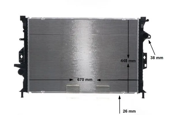 MAHLE CR 814 000S Kylare