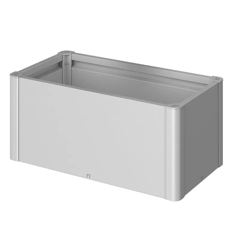Biohort, Belvedere planteringsbädd mini storlek 100 metallic silver
