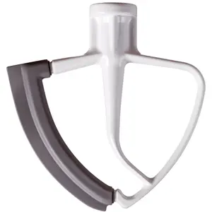 KitchenAid KitchenAid flatblandare med silikonkant mellan White