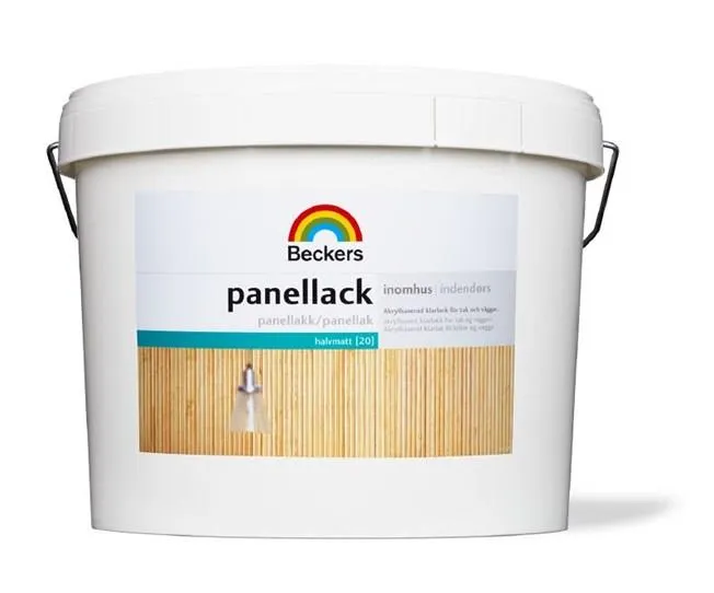 Beckers 050207 Panellack halvmatt Transparent