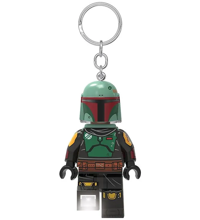 LEGO Star Wars Boba Fett Nyckelring med LED-lampa, Barnrum