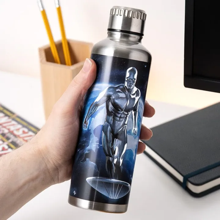 Paladone - Silver Surfer Metal - Vattenflaska