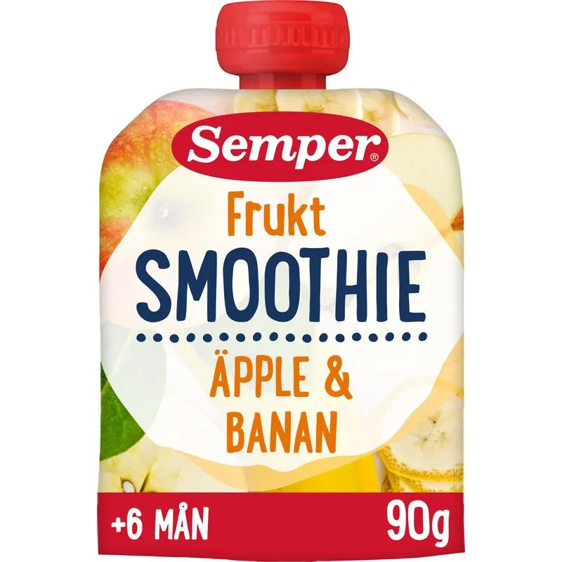 Semper Smoothie frukt 90 g