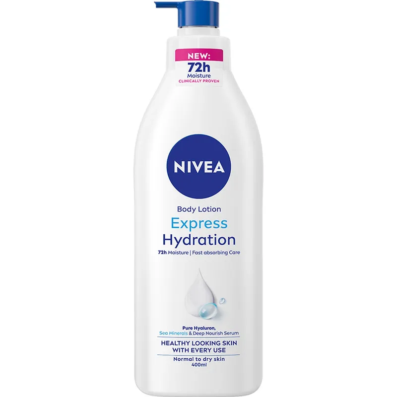 Nivea Body Essentials Express Hyd. Lotion Pump 400 ml