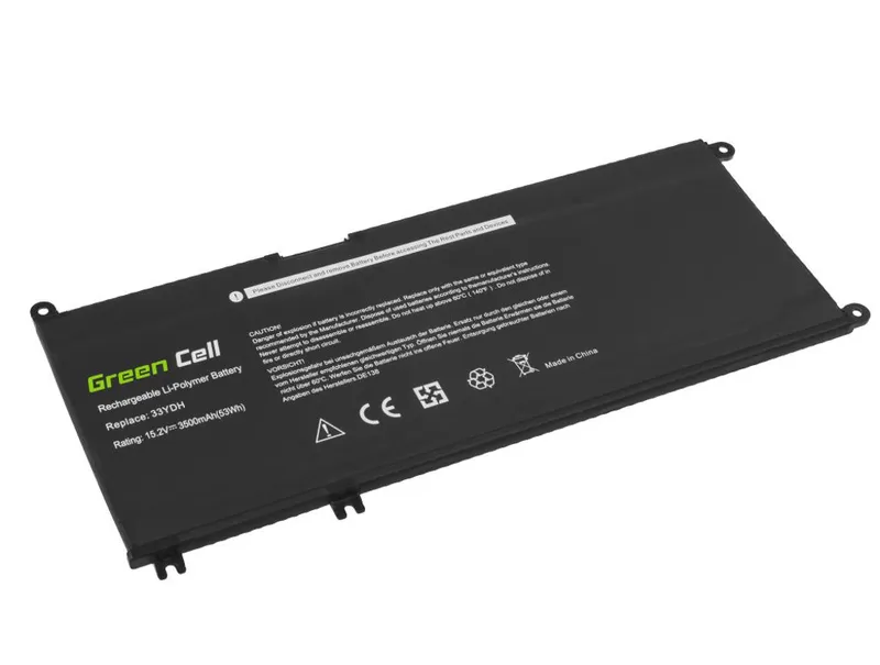 Green Cell Batteri till Dell Inspiron G3 3579 etc. 3400mAh, 15.2V