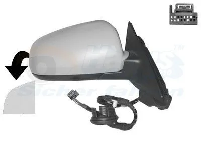 Backspegel VAN WEZEL 0332808
