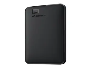 WD Elements Portable U3 - Extern Hårddisk - 5TB - Svart