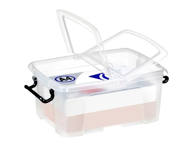 Förvaringsbox CEP® Strata HW671, HxBxL: 18,3 x 29,5 x 40,5 cm, transparent