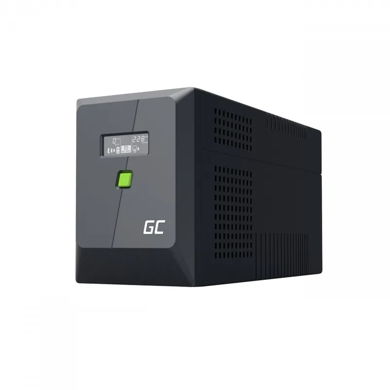 Green Cell PowerProof UPSLM900 - 1500VA/900W | Line-Interactive | 24V 2x9Ah