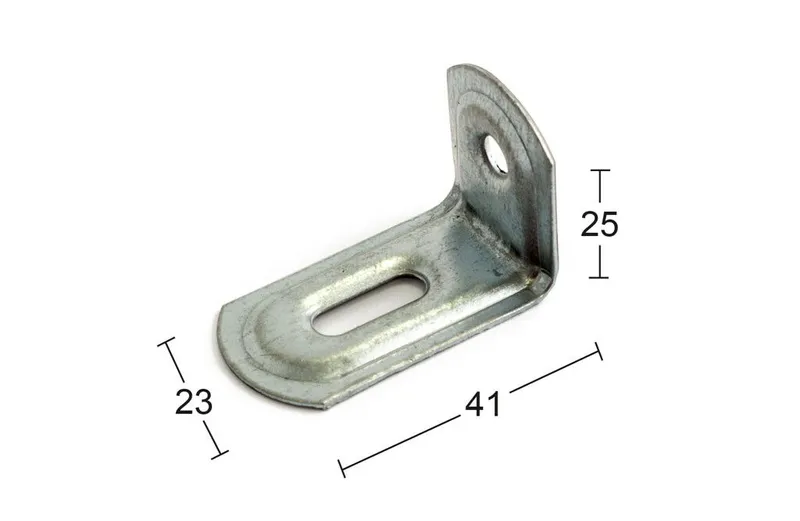 MÖBELVINKEL 501 GALV 4ST 41X25MM BR:23MM (10) | Beijerbygg Byggmaterial