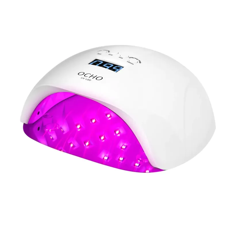 LED UV-lampa OCHO NAILS X13 Plus 65W rött ljus vit ccc