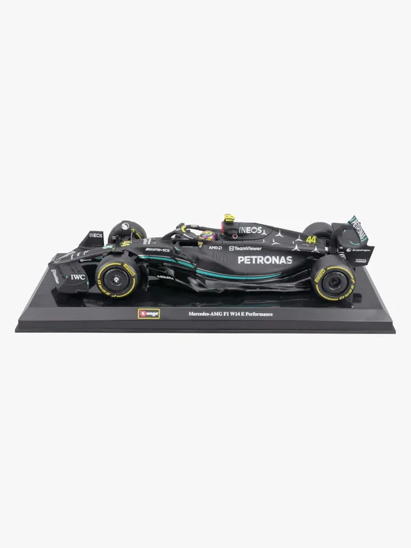 Bburago MB W14 F1 Racerbil 2023 Lewis Hamilton 1:24