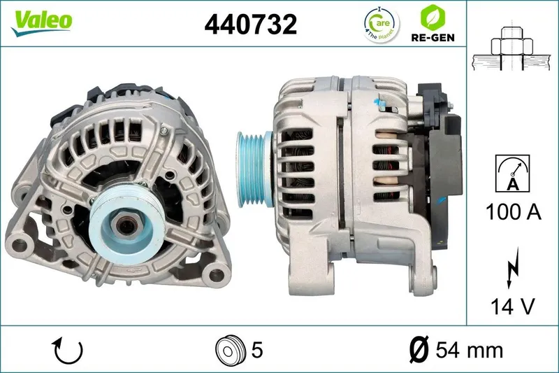VALEO 440732 Generator