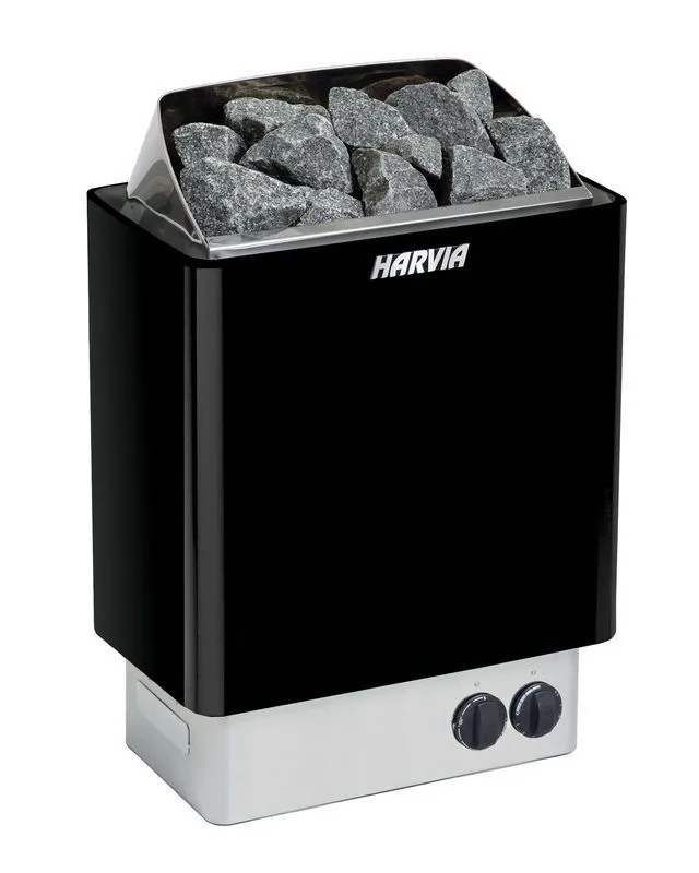 Harvia KIP60 Sähkäri Bastuaggregat svart, 6 kW