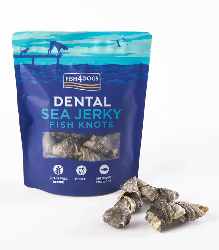 Jerky Fish Knots, Hundsnack - 500 g