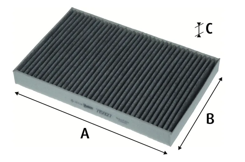 Kupéfilter VALEO 715927