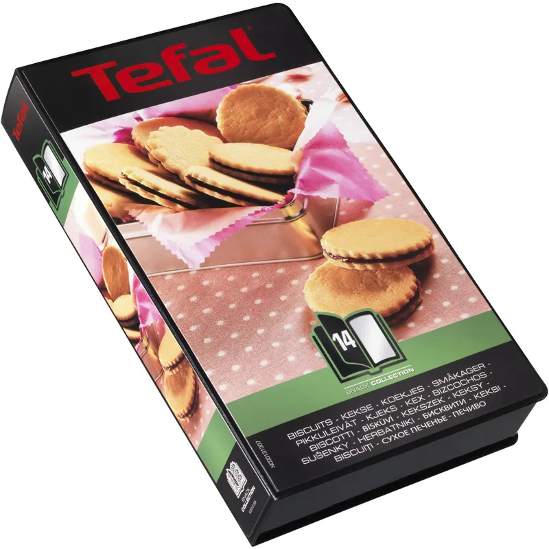 Tefal Snack Collection kexplåtar till smörgåsgrill Svart