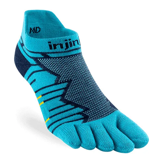 Injinji Men’s Ultra Run No-Show Pacific Blue (#3831)