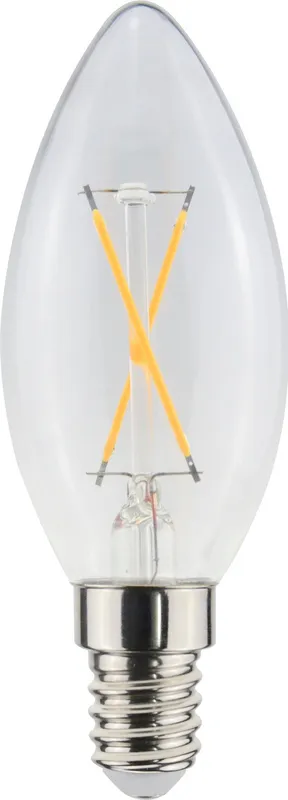 Kronlampa E14 LED 1W 2200K 90 lumen