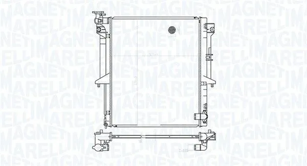 Kylare Magneti Marelli 350213177300