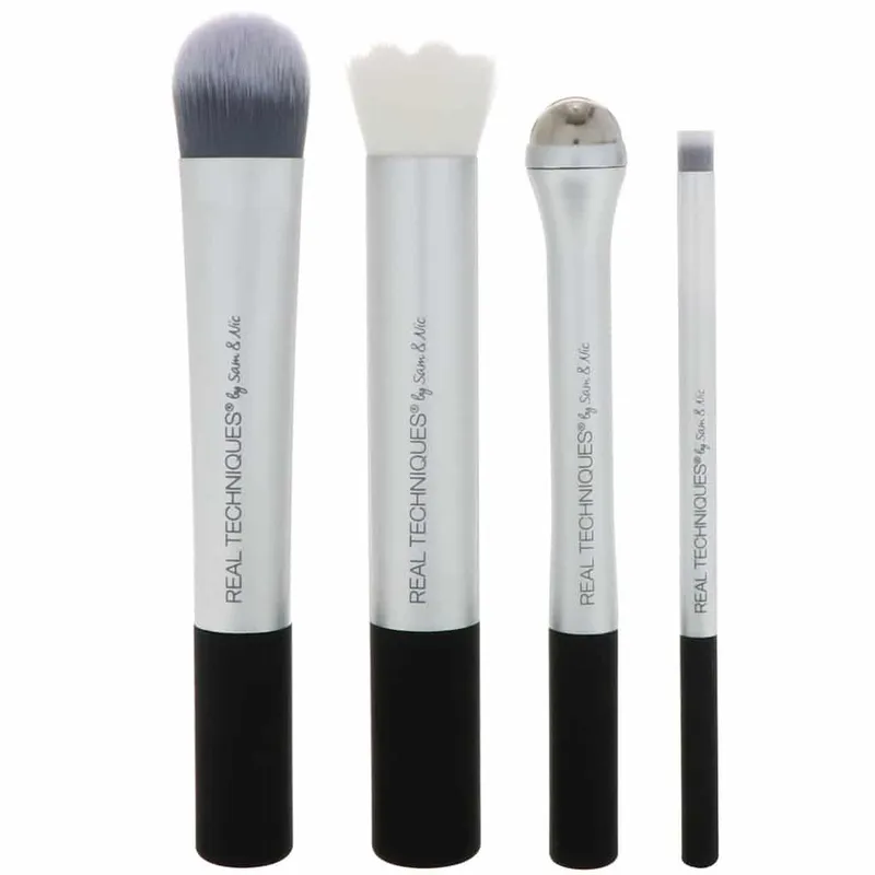 Real Techniques Prep and Prime Set for Skin Preparation and Skincare Application