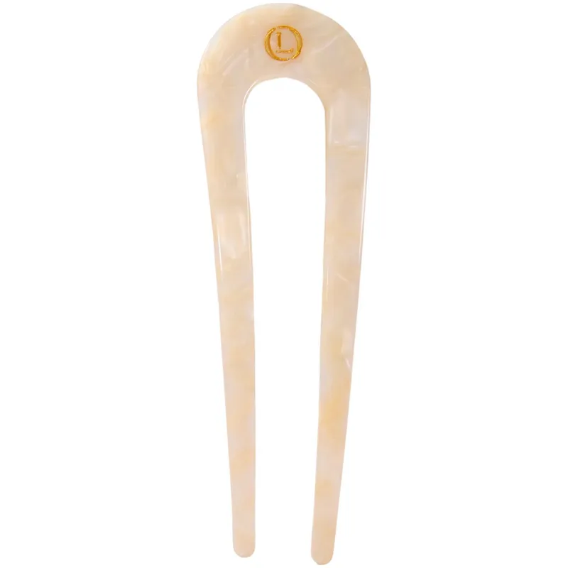 Lenoites Eco-friendly French Hair Pin Desert Beige – 1 pcs