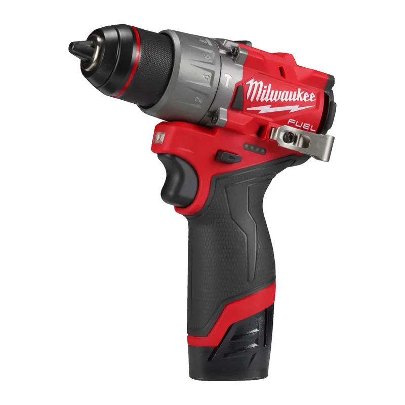 Milwaukee M12 FPD2-202X Slagborrmaskin med batteri och laddare