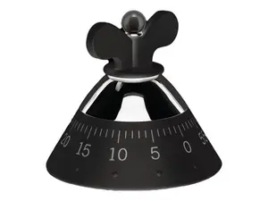 Alessi Alessi kökstimer svart