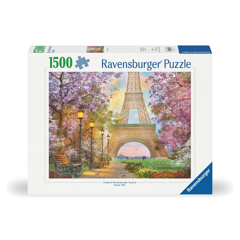 Pussel Paris Romance 1500 bitar, Ravensburger