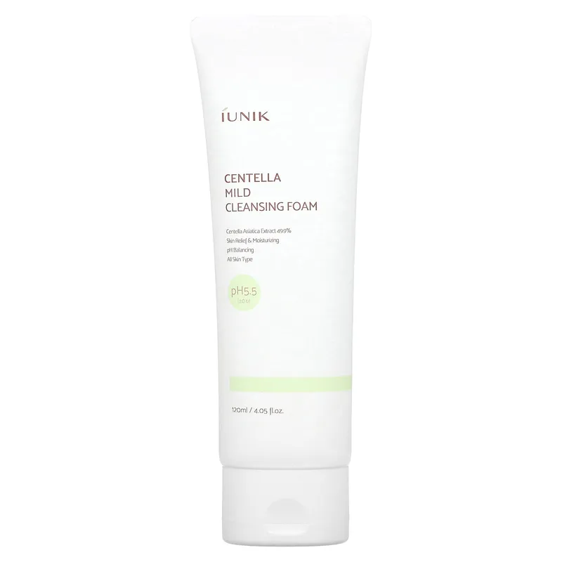 iUNIK Centella Mild Cleansing Foam 120ml 1 PCS