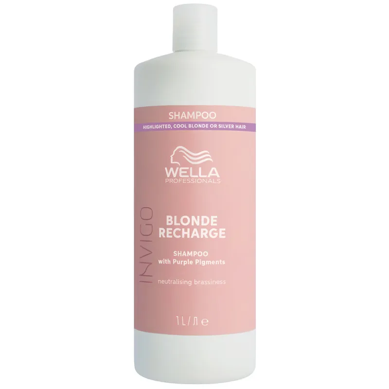 Wella Professionals Invigo Blond Recharge Shampoo 1000 ml