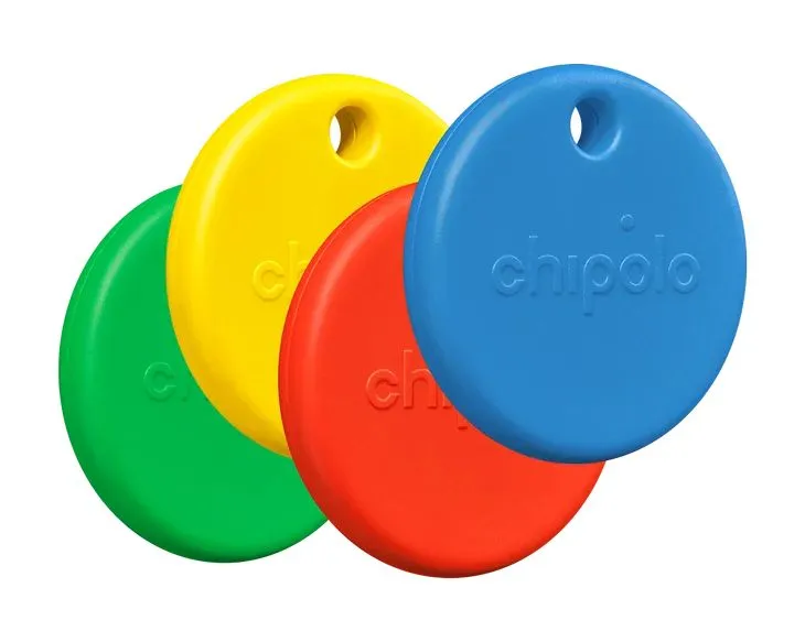 Chipolo POP - Red/Blue/Yellow/Green (4-Pack)
