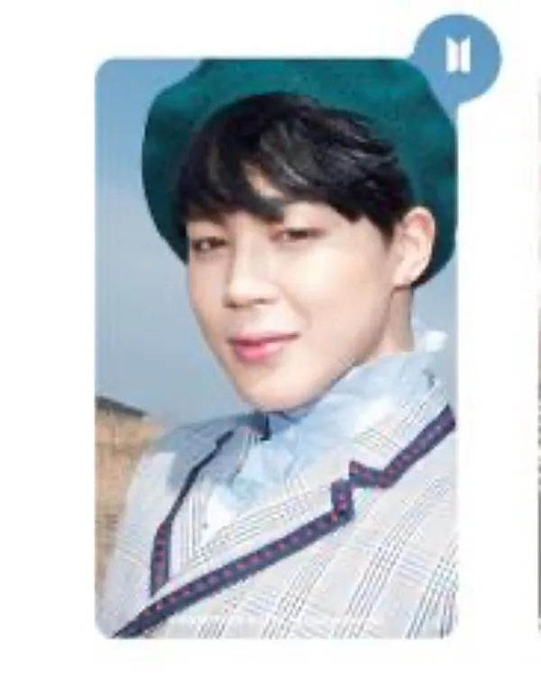 BTS linseformet håndspeil (Hwayang Yeonhwa Young Forever) BTS 3D-fotohåndspeil (#0332)