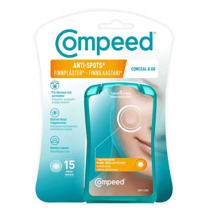 COMPEED Finnplåster Conceal & Go 15 st