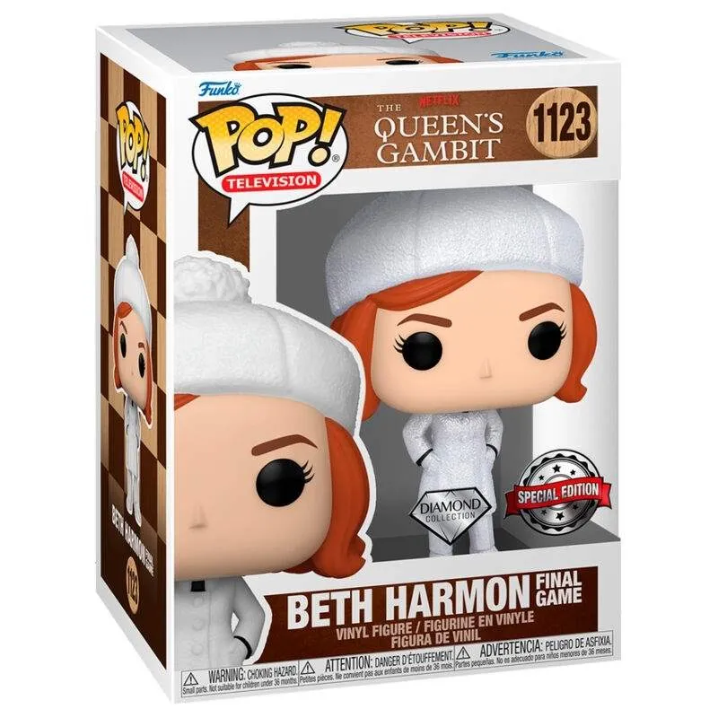POP-figur Queens Gambit Beth Finale Exklusivt