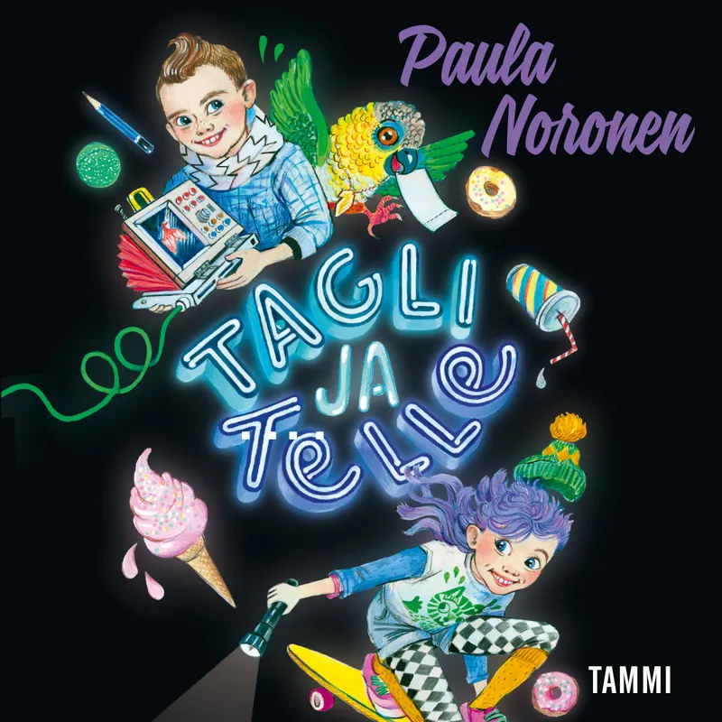 Tagli ja Telle. Tehtävä sirkussaarella, Ljudbok