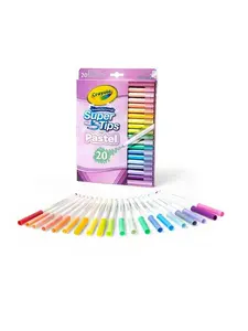 Crayola Tuschpennor - 20 st. - Super Tips - Pastel