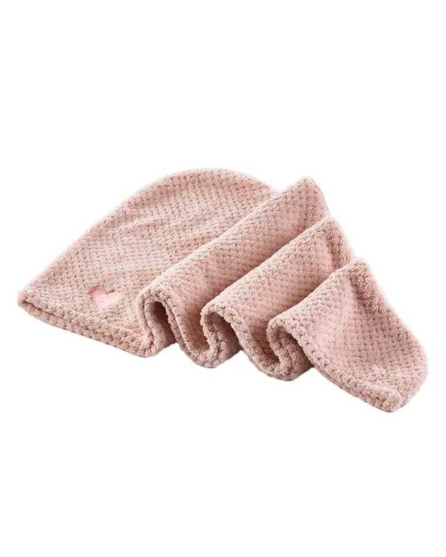 Yuaia Haircare Microfiber Hair Turban Pink