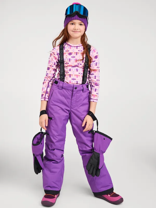 Reima Terrie Skidbyxor, Plum Purple, 122