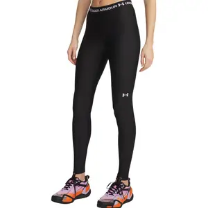 Under Armour HeatGear Women Compression Leggings Svart polyester X-Small Dam