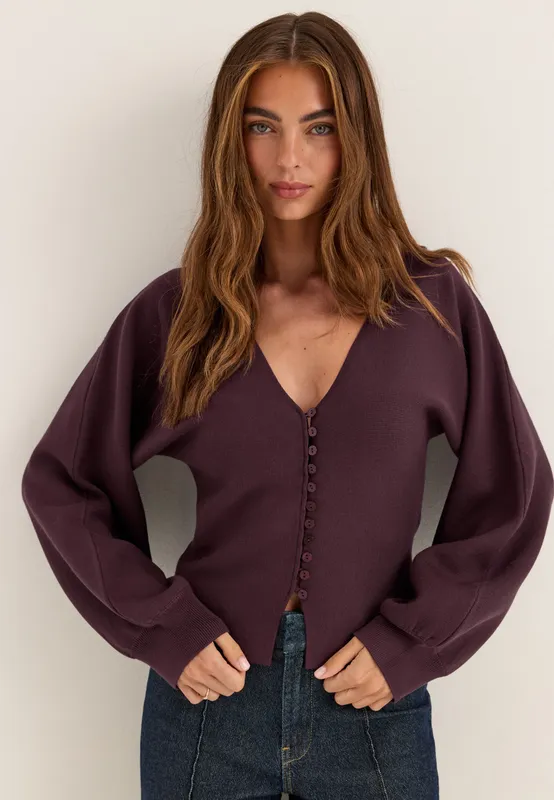 Knitted Cardigan (#9835)