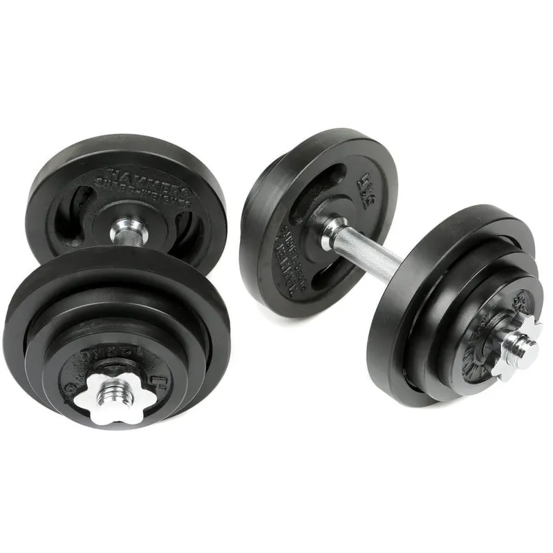 Hantelset 40 kg 1 par