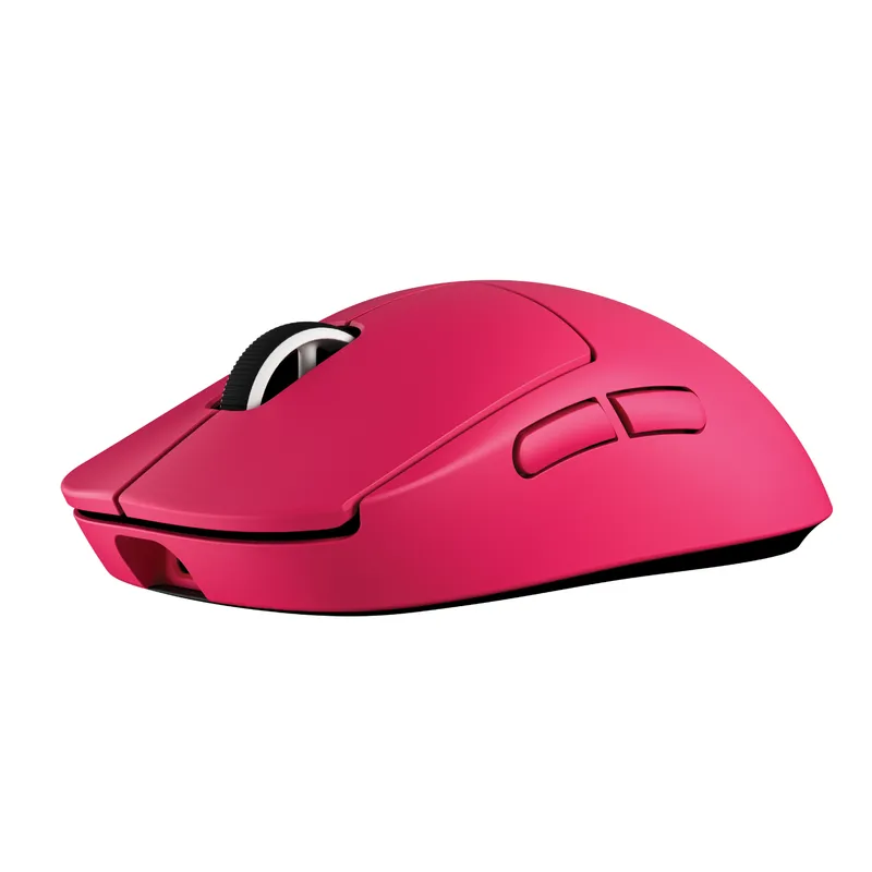 Logitech G PRO X SUPERLIGHT 2C – Mus – gaming – 5 knappar – trådlös, kabelansluten – 2.4 GHz, USB – USB Logitech LIGHTSPEED-mottagare – rosa