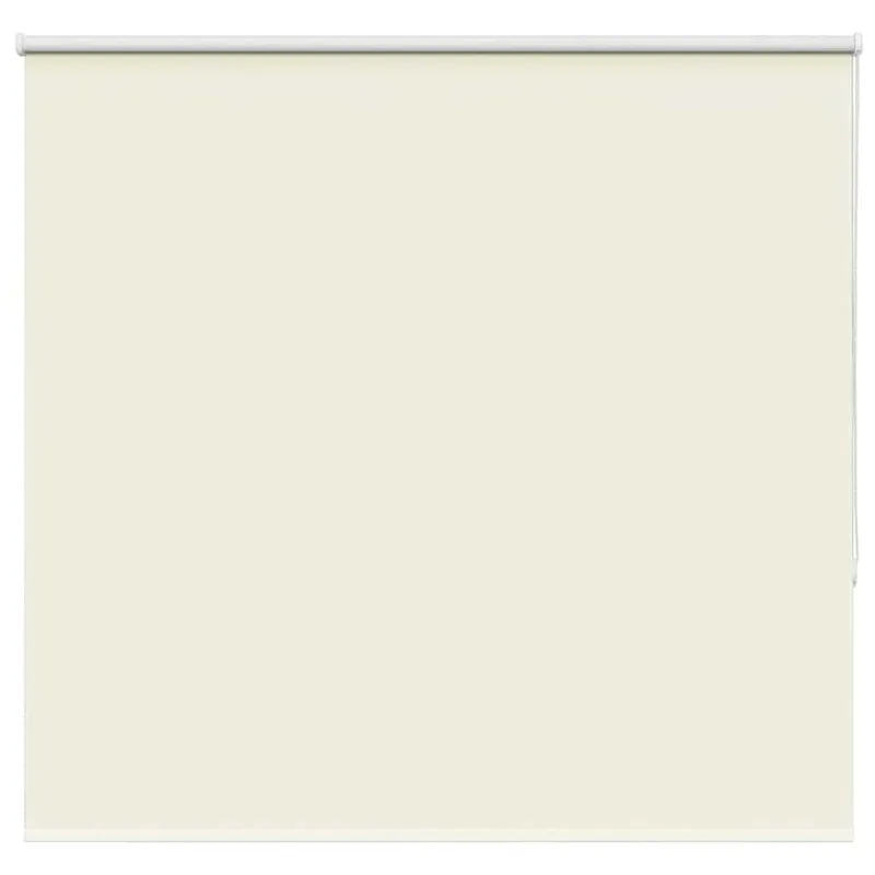 vidaXL Rullgardin mörkläggning naturvit 155×150 cm tygbredd 151,6 cm