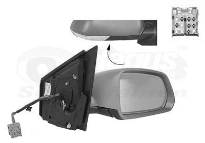 Backspegel VAN WEZEL 5828818