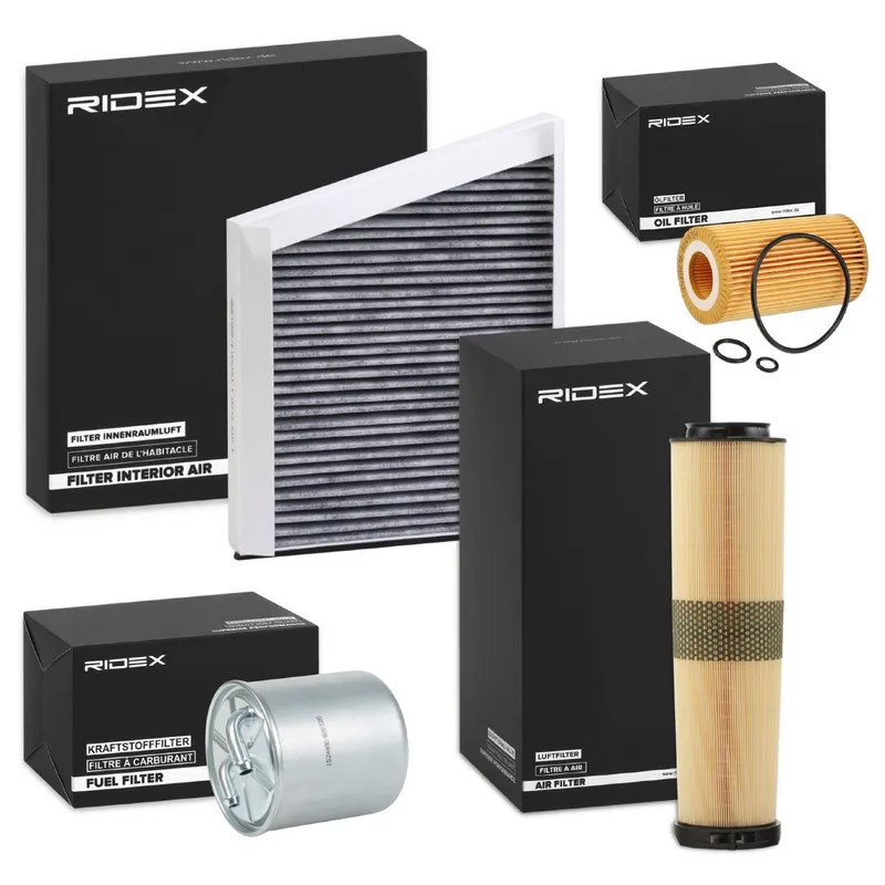 Filtersats RIDEX 4055F0192