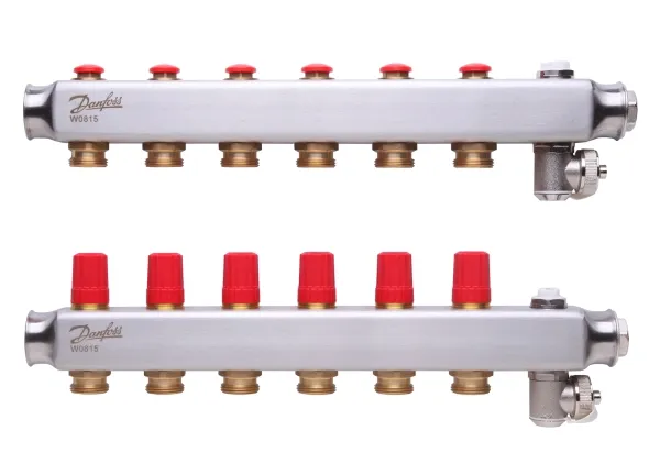 Danfoss floor heating manifold 6+6 SSM