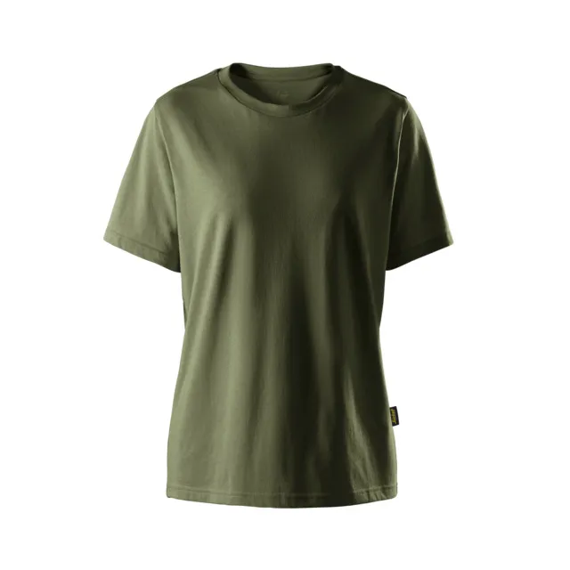 T-SHIRT KLASSISK DAM KHAKIGRÖN STL XS | Beijerbygg Byggmaterial