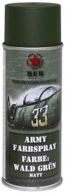 Camo Sprayfärg MFH Forest Green 400 ml