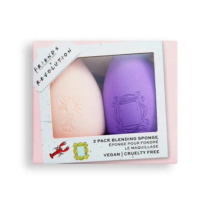 Makeup Revolution X Friends 2-pack Blending Sponges